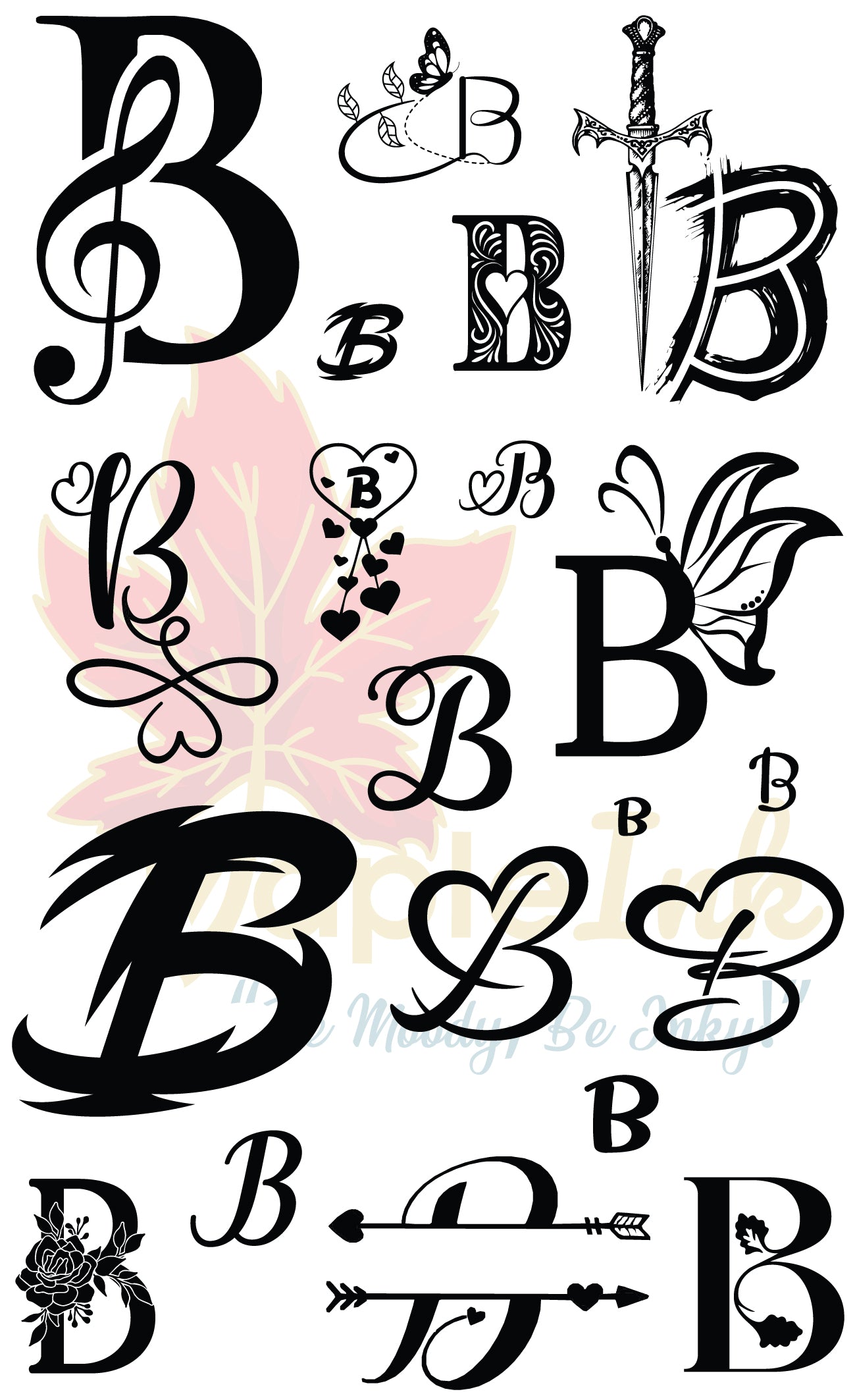 Letter B