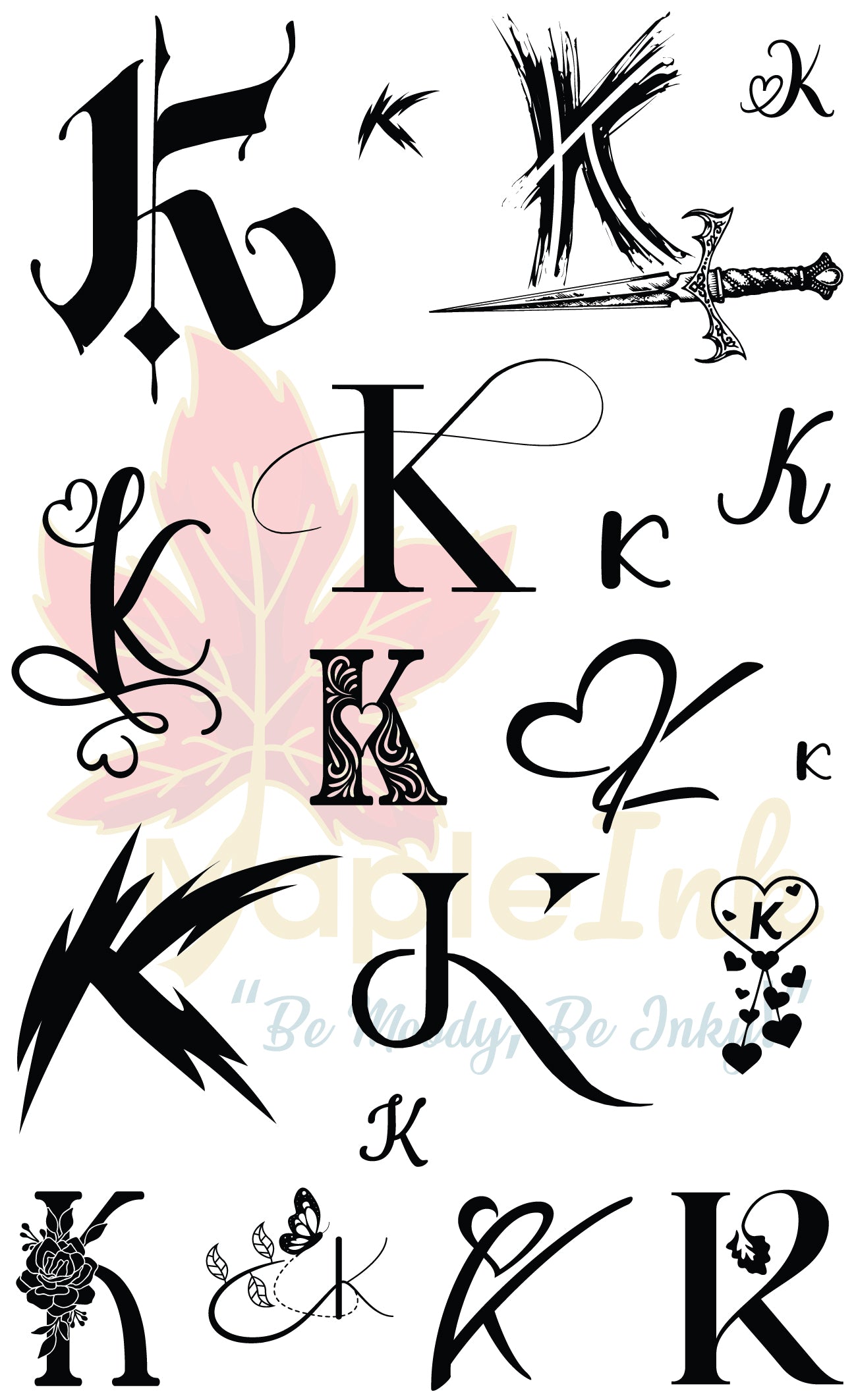 Letter K