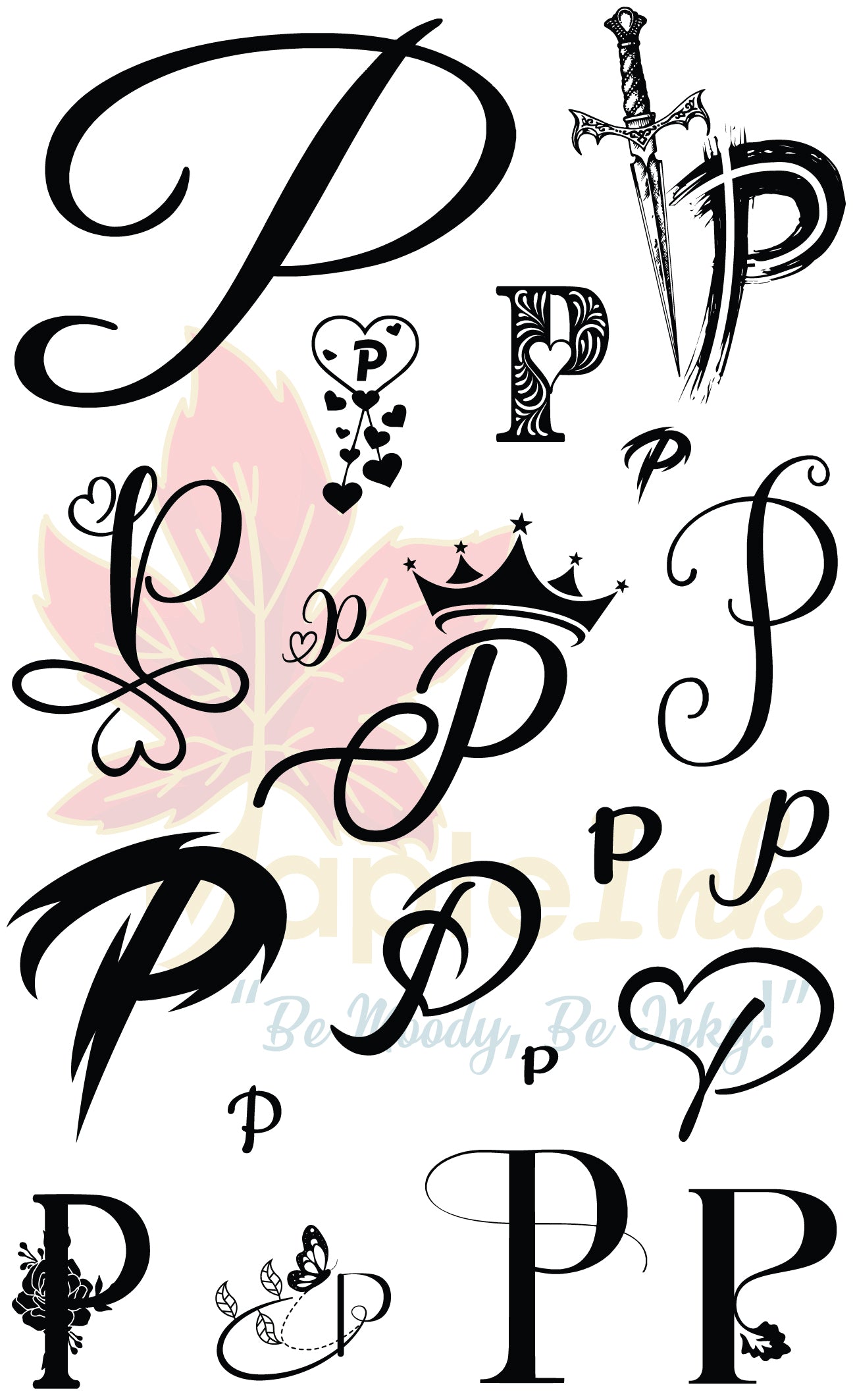 Letter P