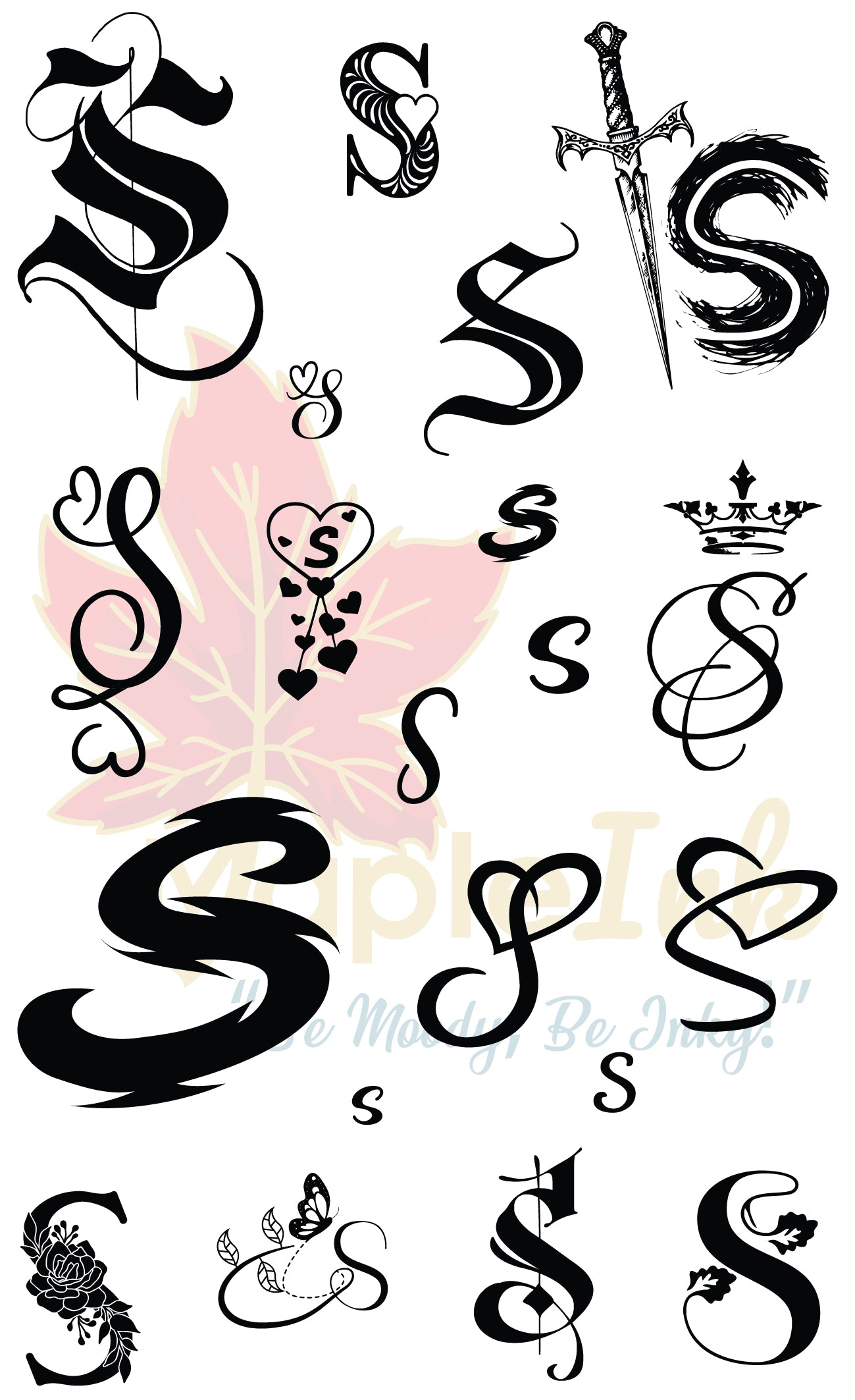 Letter S