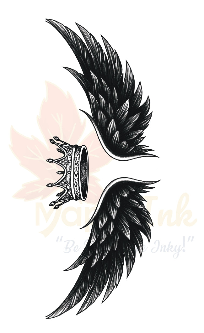 Wings with Crown